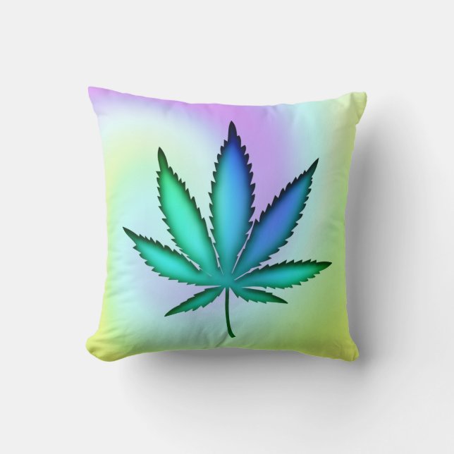 Coussin Amour arc-en-ciel (Recto)