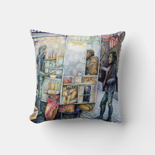 Coussin Amour avec les problèmes, et en difficulté avec l'