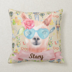 Coussin Amour d'Alpaca