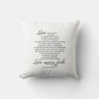 Coussin Amour est une proposition patiente L'amour ne manq