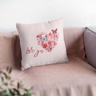 Coussin Amour Fluttering Saint Valentin