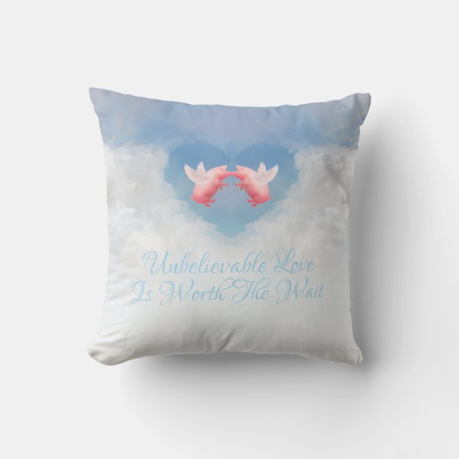 Coussin Amour incroyable (Recto)