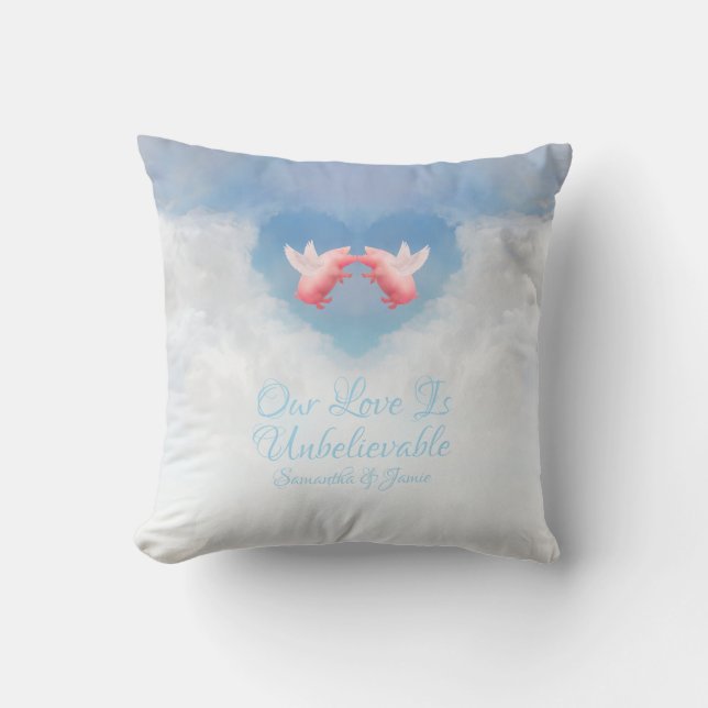 Coussin Amour incroyable Jeu d'oreiller (Recto)