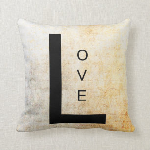 Coussin Amour inspiré d'art de mot