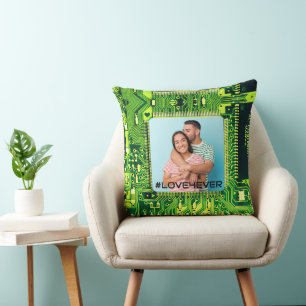 Coussin Amour pour un Cool moderne unique Microchip photo