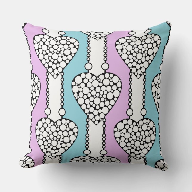 Coussin Amour, Saint-Valentin (Recto)