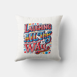 Coussin Amour Sisterly et rire tout du long