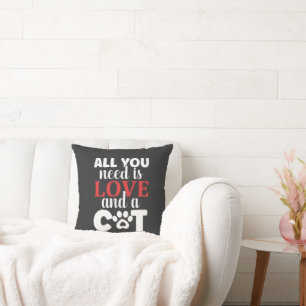 Coussin Amoureux de bébé à poils