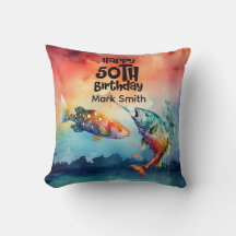 Amoureux de la pêche 50e anniversaire Poisson aqua