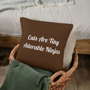 Coussin Amoureux des Animaux Animal de Compagnie Chat Mign