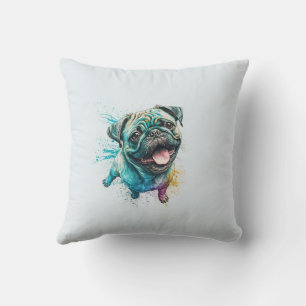 Coussin Amoureux des chiens FEMME pour mariage mariée femm