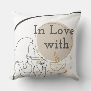 Coussin Amoureux du caféAmoureux du café