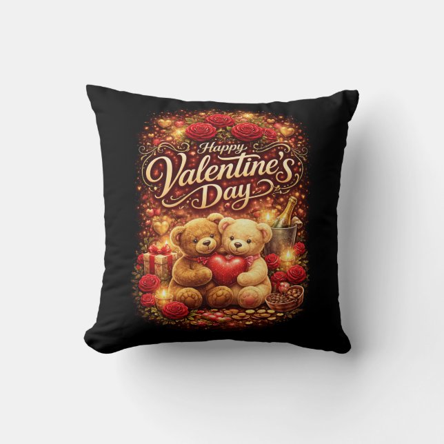 Coussin Amoureux pour toujours (Recto)