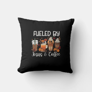 Coussin Amusant Alimenté Par Café Jésus Louvain À Caféine