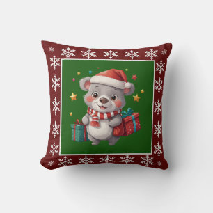 Coussin Amusant Cute tendance élégant élégant Père Noël