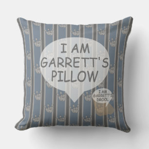 Coussin Amusant et Élégant Bowling Personnalisable