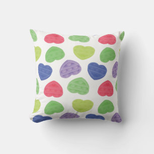 Coussin Amusant et tendance Poppit Pop-it coeurs design