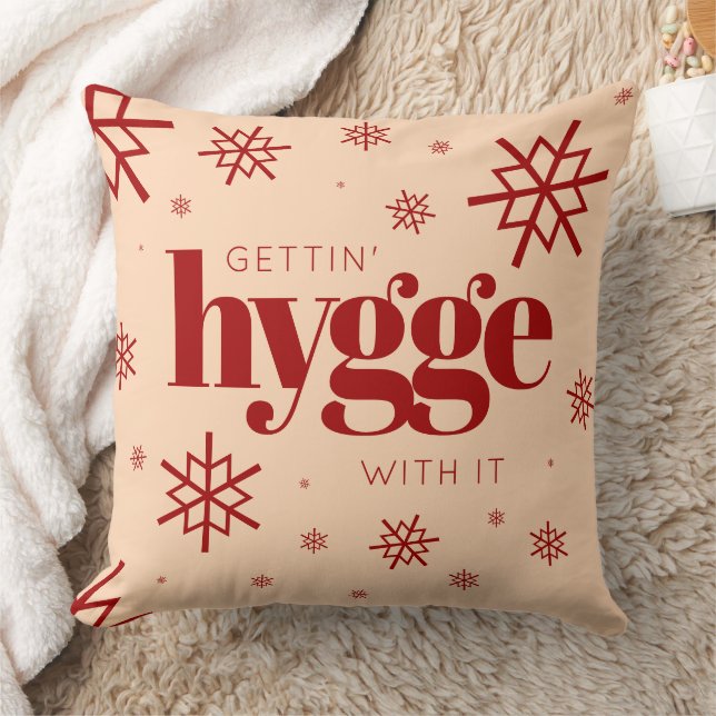 Coussin Amusant Se faire du bruit avec It Christmas Snowfl (Couverture)
