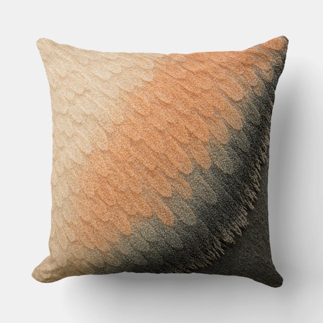 Coussin An ultra-close macro of moth's wing  (Recto)