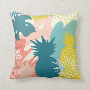 Coussin Ananas tropical