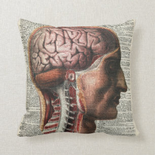 Coussin Anatomie d'esprit humain