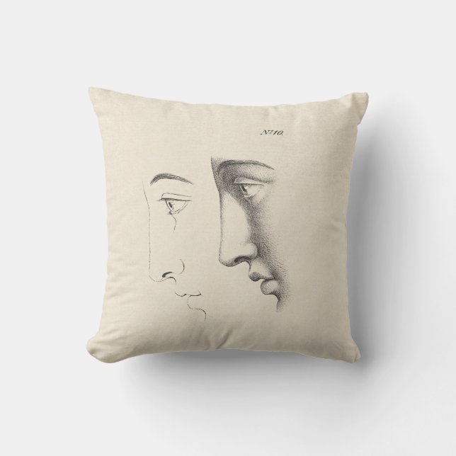 Coussin Anatomie du style de Français d'antiquité de (Recto)