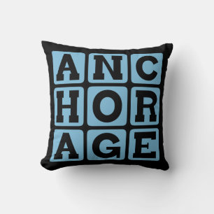 Coussin Anchorage, Ville en Alaska