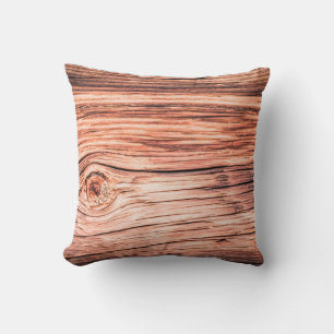Coussin Ancien fond de bois abstrait, antique, fond de fon