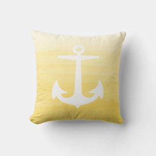 Coussin Ancre PixDezines/nautique/aquarelle