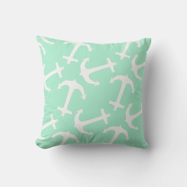 Coussin Ancres en bon état et blanches de magie (Recto)