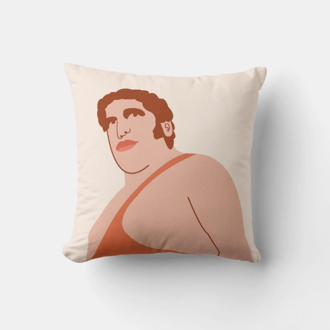 Coussin Andre the Giant (Recto)