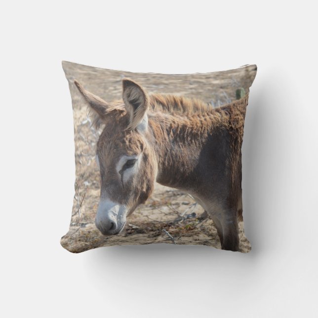 Coussin Âne adorable (Recto)