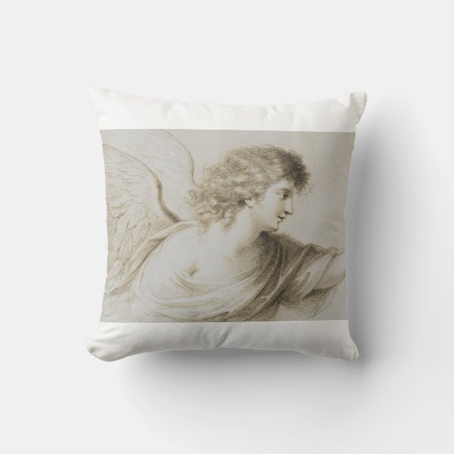 Coussin ange chrétien par Francesco Bartolozzi (Recto)
