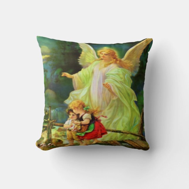Coussin Angel De La Guarda Almohada y Oracion (Recto)