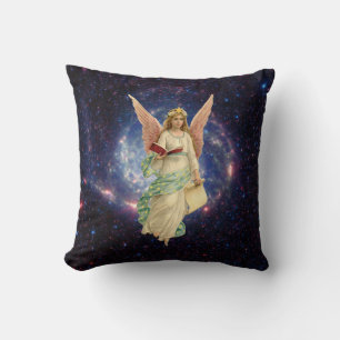 Coussin Angel vintage au ciel