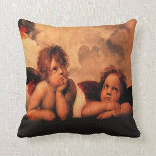 Coussin Anges angéliques de Raphael
