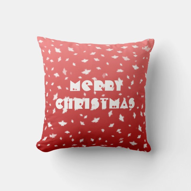 Coussin Anges de Noël (Recto)