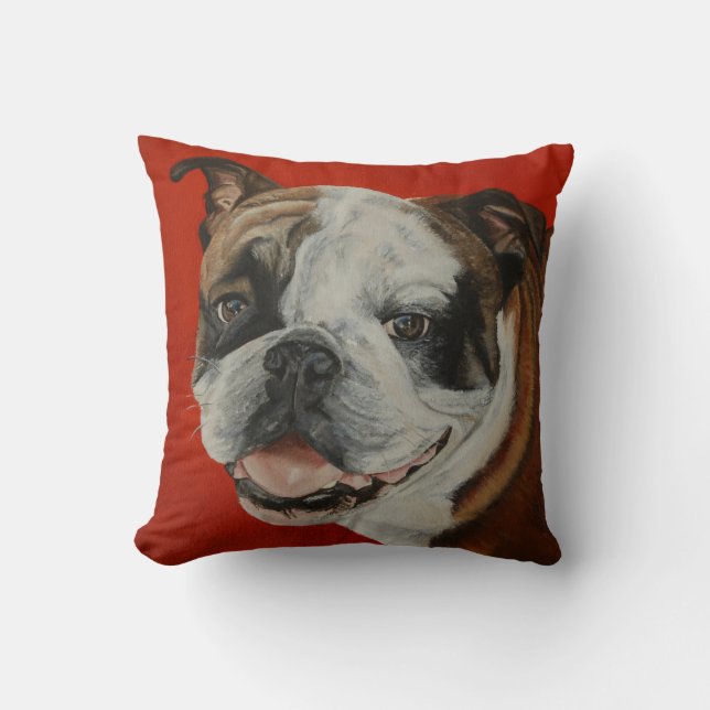 Coussin anglais de bouledogue (Recto)