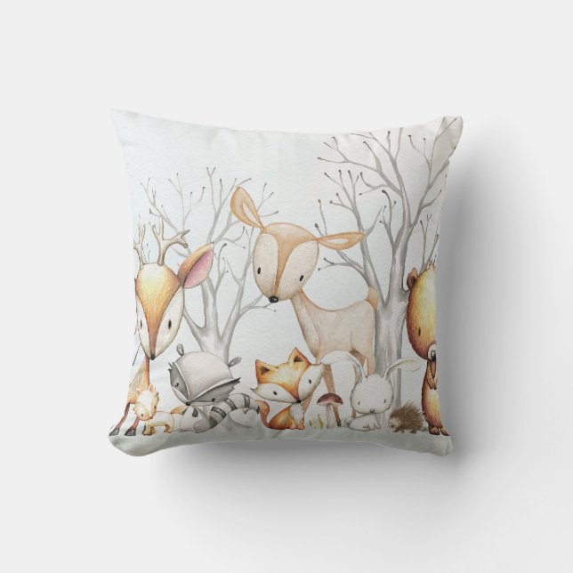 Coussin animal de crèche d'enfant de bébé (Recto)