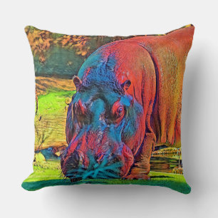 Coussin AnimalColor_Hippo_004