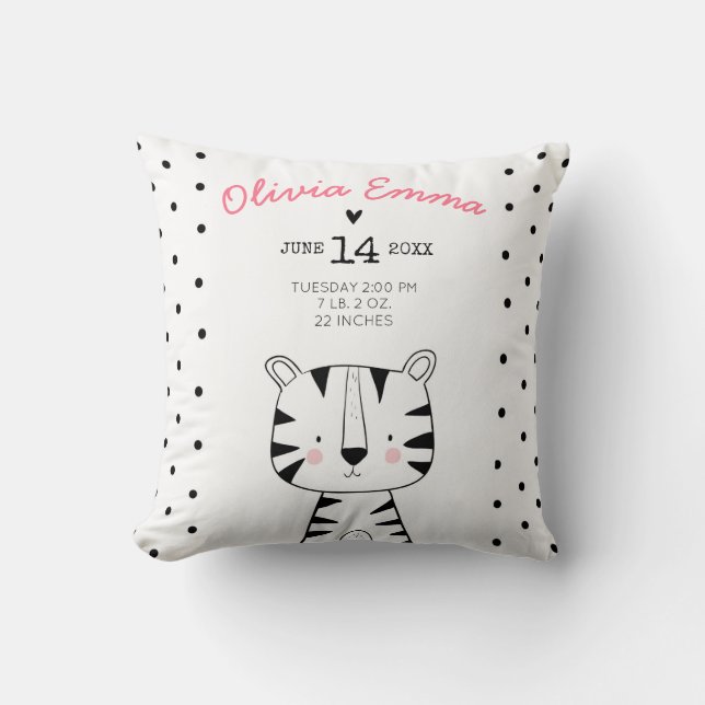 Coussin Animaux modernes de carreau de crèche de stat de (Recto)