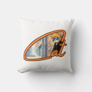 Coussin Anime Cat Pillow