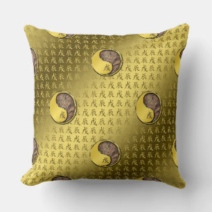 Coussin Année du dragon de la Terre