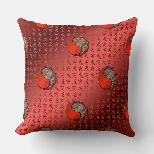 Coussin Année du tigre terrestre (Recto)