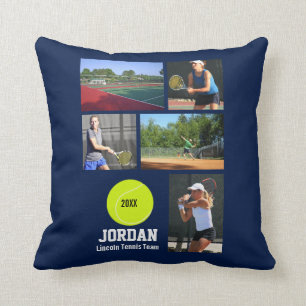 Coussin Année faite sur commande d'équipe de nom de