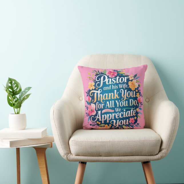 Coussin ✝️ Anniversaire d'appréciation de la femme du past (Chaise)