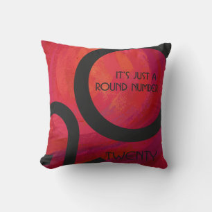 Coussin Anniversaire de la Décennie Rouge