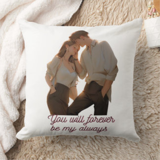 Coussin Anniversary Couple Pillow – You Will Forever Be My
