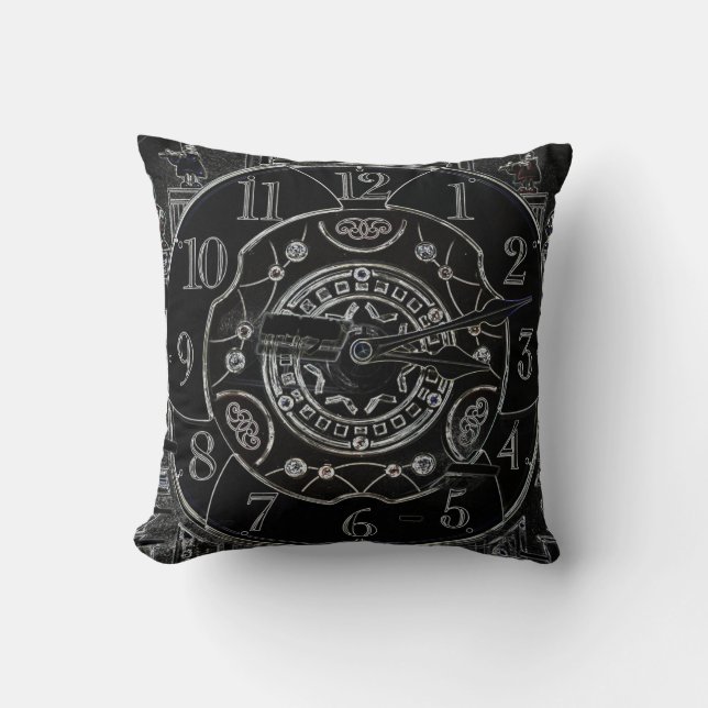 Coussin antique d'horloge (Recto)