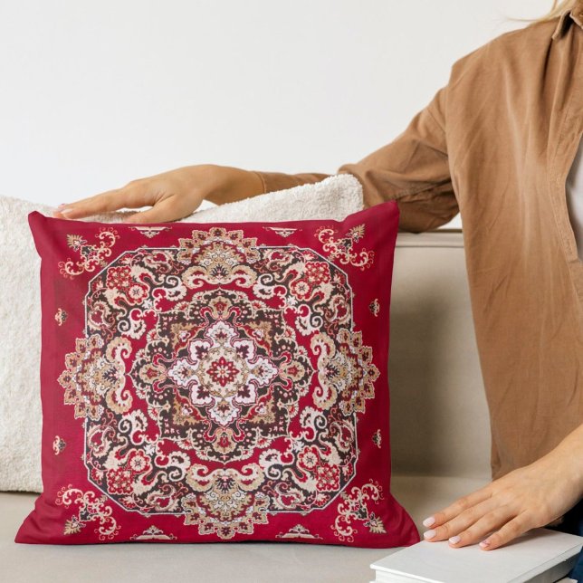 Coussin Antique Oriental Turc Tapis Perse Kilim Rug (Créateur téléchargé)